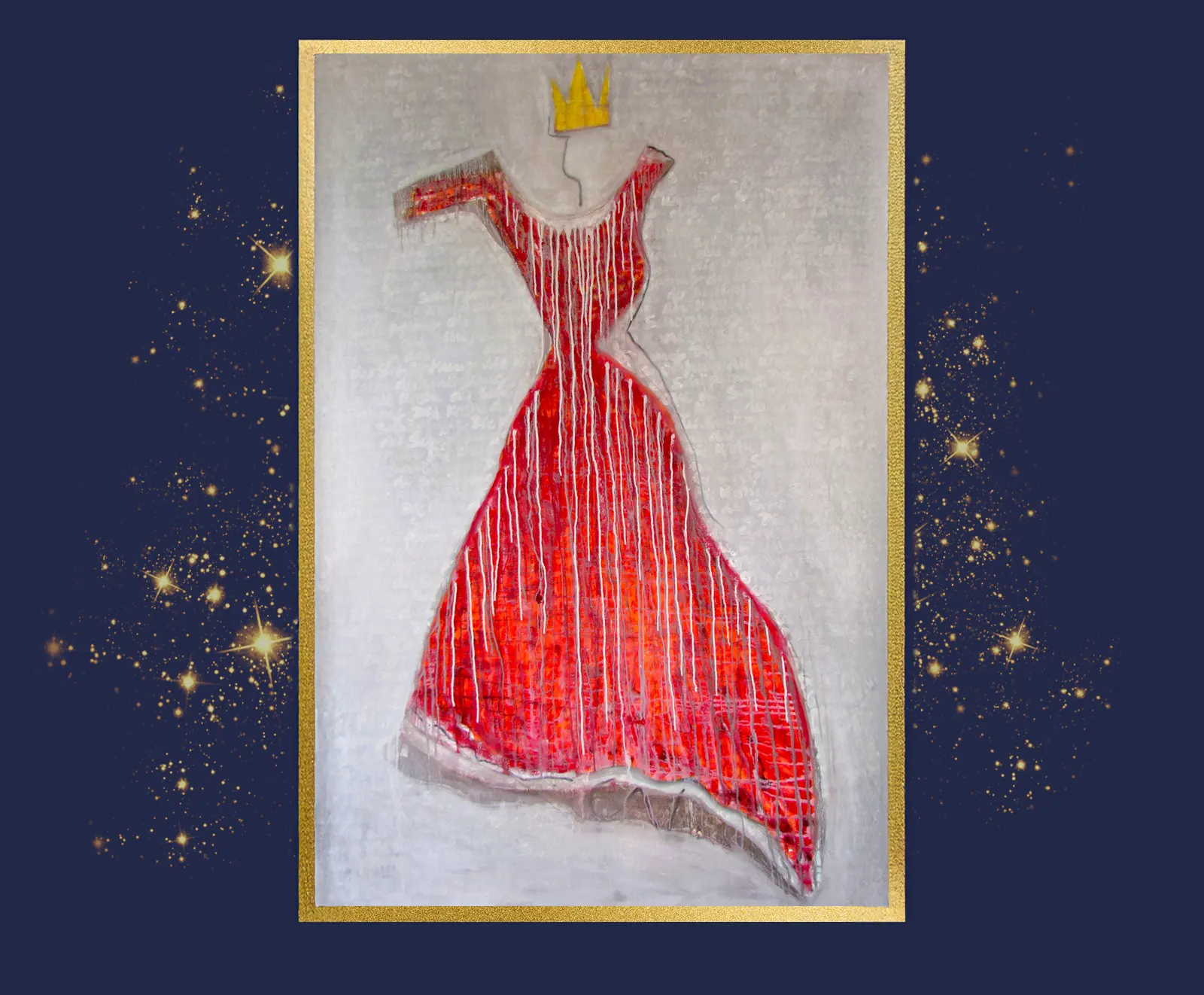 Fine-Art Kunstdruck Queen-up your Life!